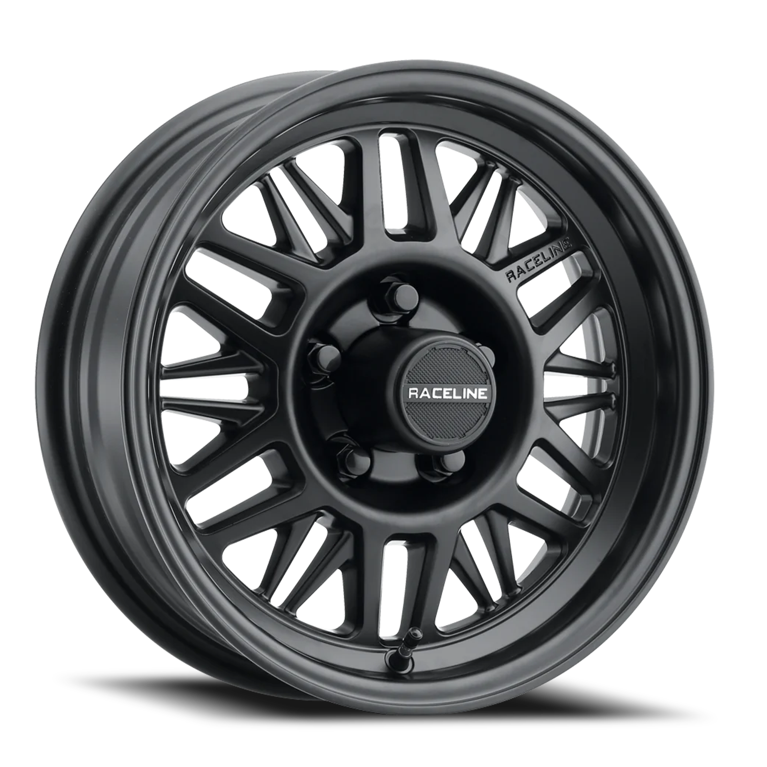 Raceline Ryno Trailer 15x5" 5x114.3mm 0mm Satin Black