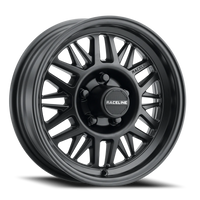 Raceline Ryno Trailer 15x5" 5x114.3mm 0mm Satin Black