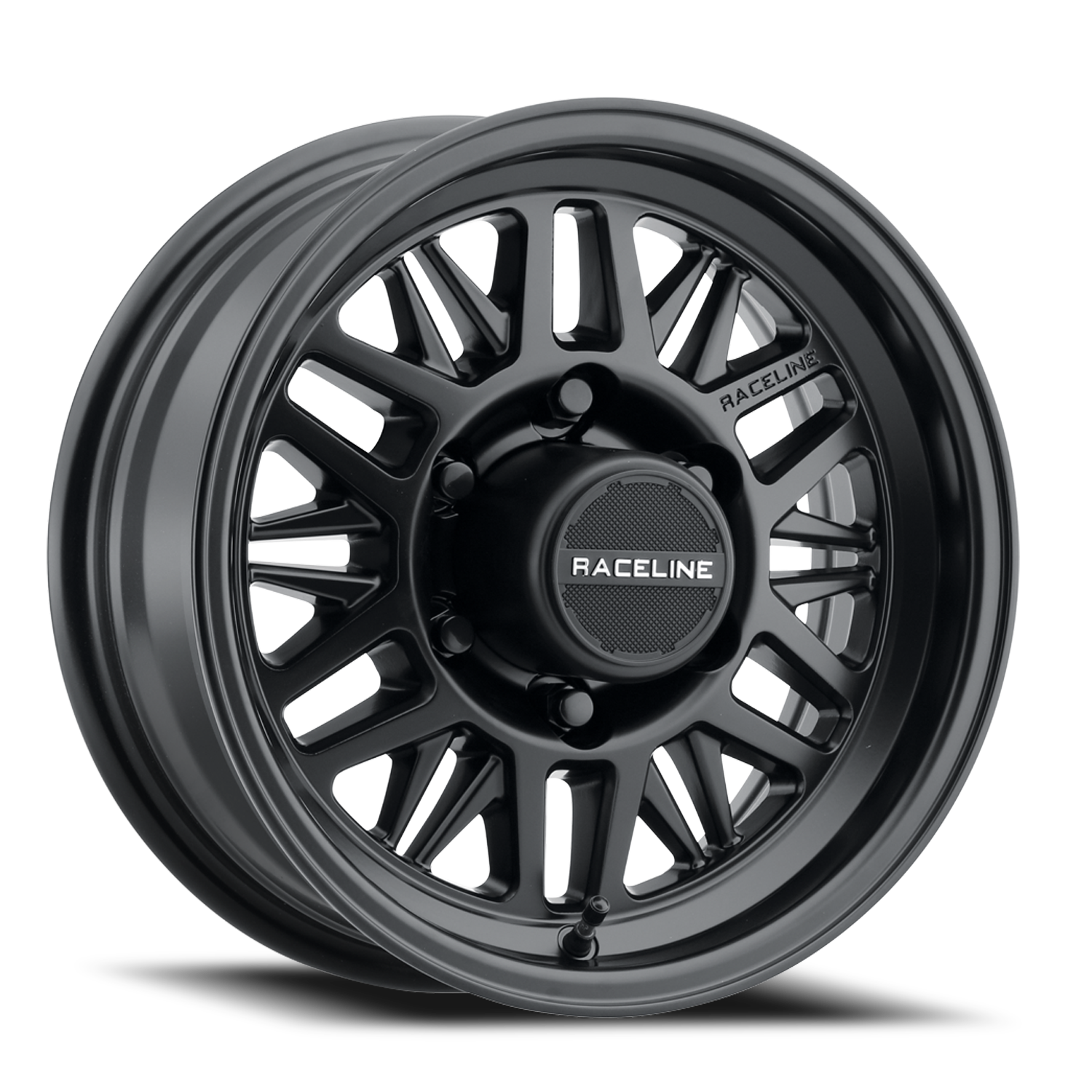 Raceline Ryno Trailer 15x6" 6x139.7mm 0mm Satin Black