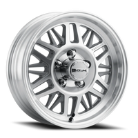 Raceline Ryno Trailer 451MC 15x5 +0 5x114.3mm Machined Silver