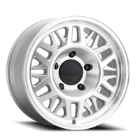 Raceline Ryno Van 17x7.5" 5x160mm 65.1mm CB +50mm Machined Silver