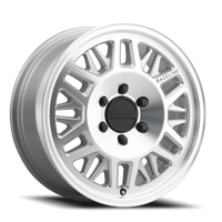 Raceline Ryno Van 17x7.5" 6x130mm 84.1mm CB +50mm Machined Silver