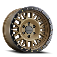 Raceline Ryno 17x8.5" 5x127mm 78.1mm CB 0mm Textured Bronze