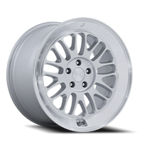 Rotiform SCP 18x8.5 +35 5x120mm 74.1mm Gloss Silver Diamond Cut Lip