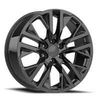 Replica Alloys SES 22x9 +28 6x139.7mm Satin Black
