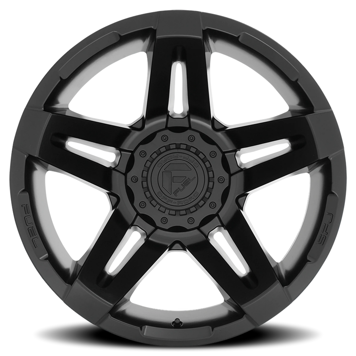 Fuel SFJ 20x10 -18 6x135mm 106.1mm Matte Black