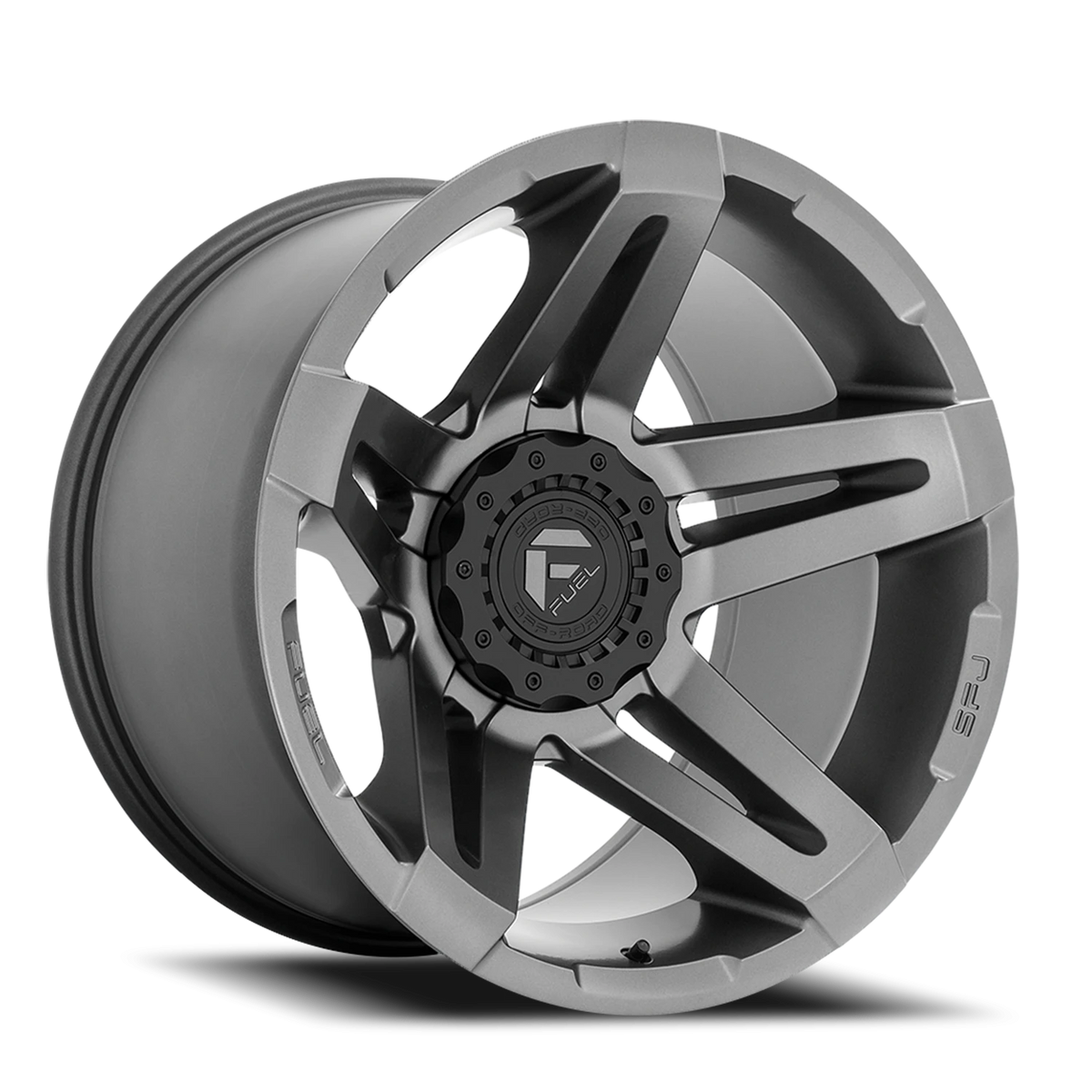 Fuel SFJ 20x10 -18 6x135mm 106.1mm Matte Gunmetal