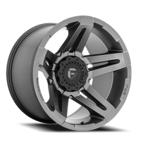 Fuel SFJ 20x9 +1 6x135mm 106.1mm Matte Gunmetal