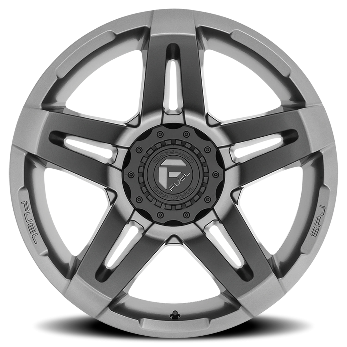 Fuel SFJ 20x10 -18 5x127mm 87.1mm Matte Gunmetal