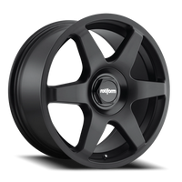 Rotiform SIX 19x8.5" 5x100mm 66.6mm CB +45mm Matte Black