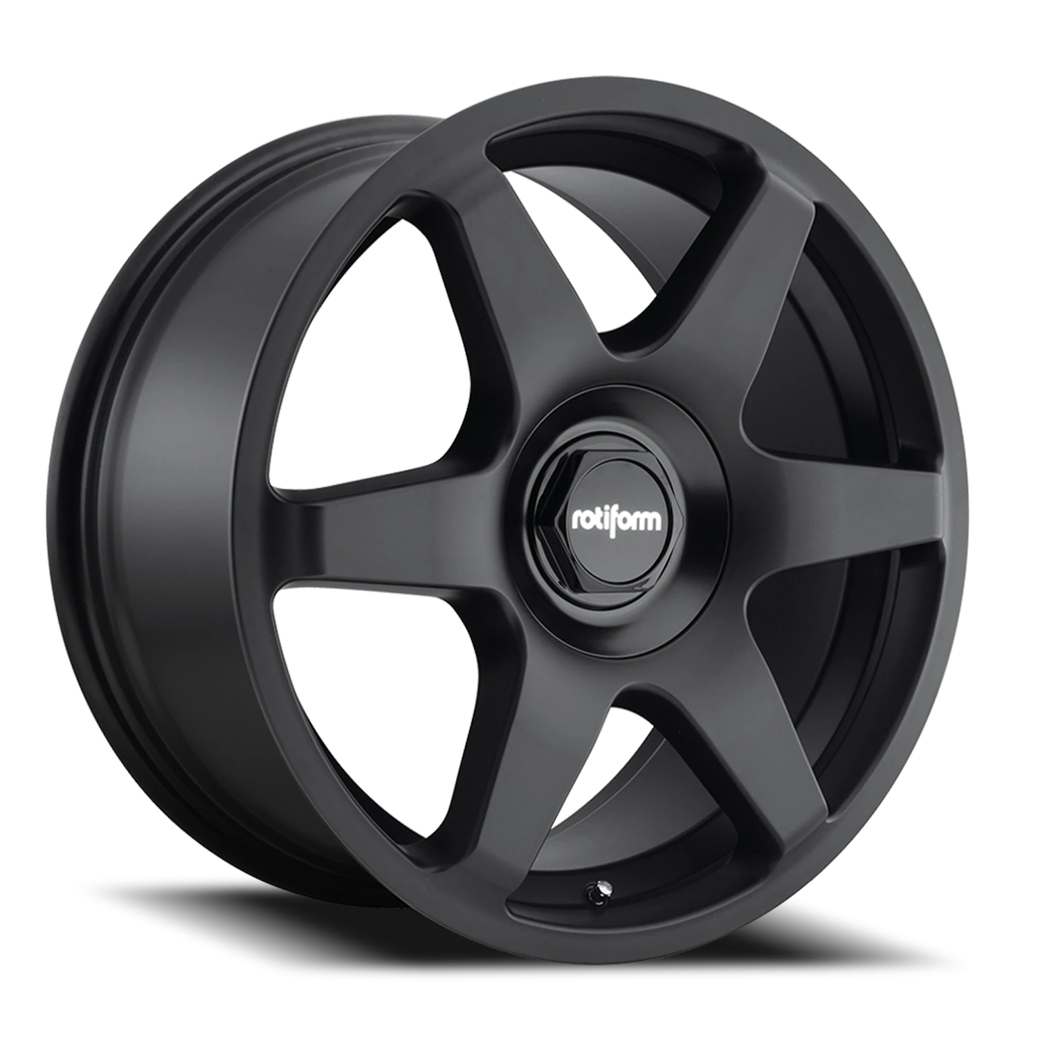 Rotiform SIX 18x8.5" 5x100mm 66.56mm CB +45mm Matte Black
