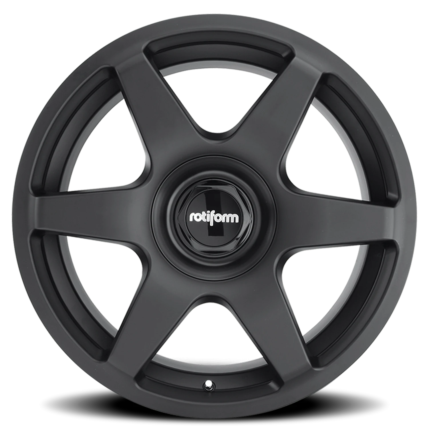 Rotiform SIX 19x8.5" 5x100mm 66.6mm CB +45mm Matte Black