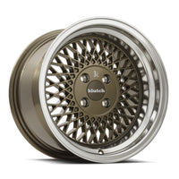 Klutch SL1 15x8.5 17 4x100mm 73.1mm Bronze Machined Lip