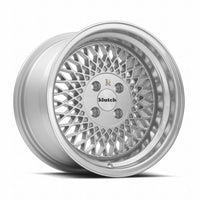 Klutch SL1 16x8 15 4x100mm 73.1mm Silver Machined Face