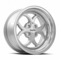 Klutch SL2 16x8 15 4x100mm 73.1mm Silver Machined Face