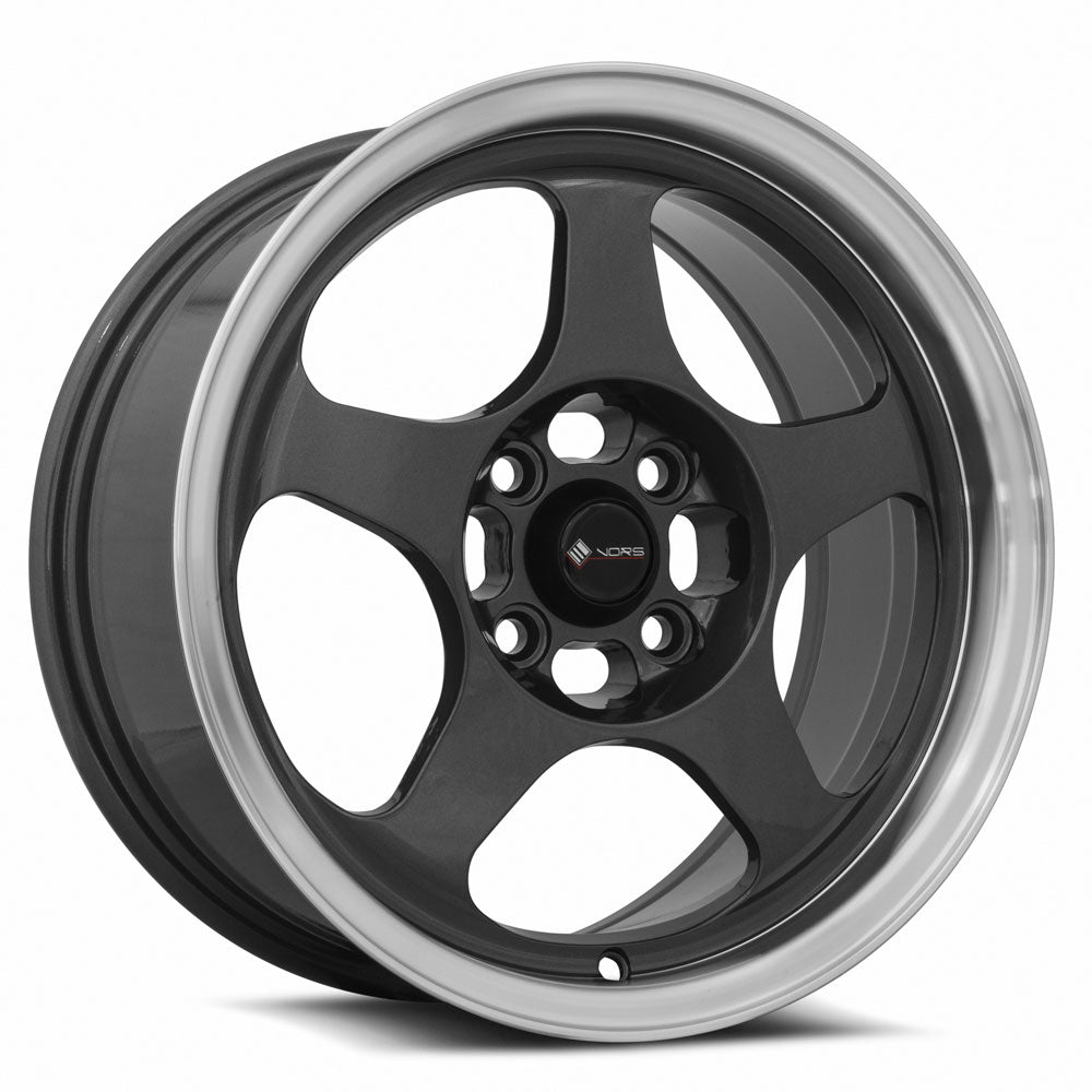 Vors SP1 15x7 35 4x100mm 73.1mm Hyper Black Machine Lip