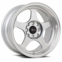 Vors SP1 16x8 20 4x98mm 73.1mm Silver Machined Face