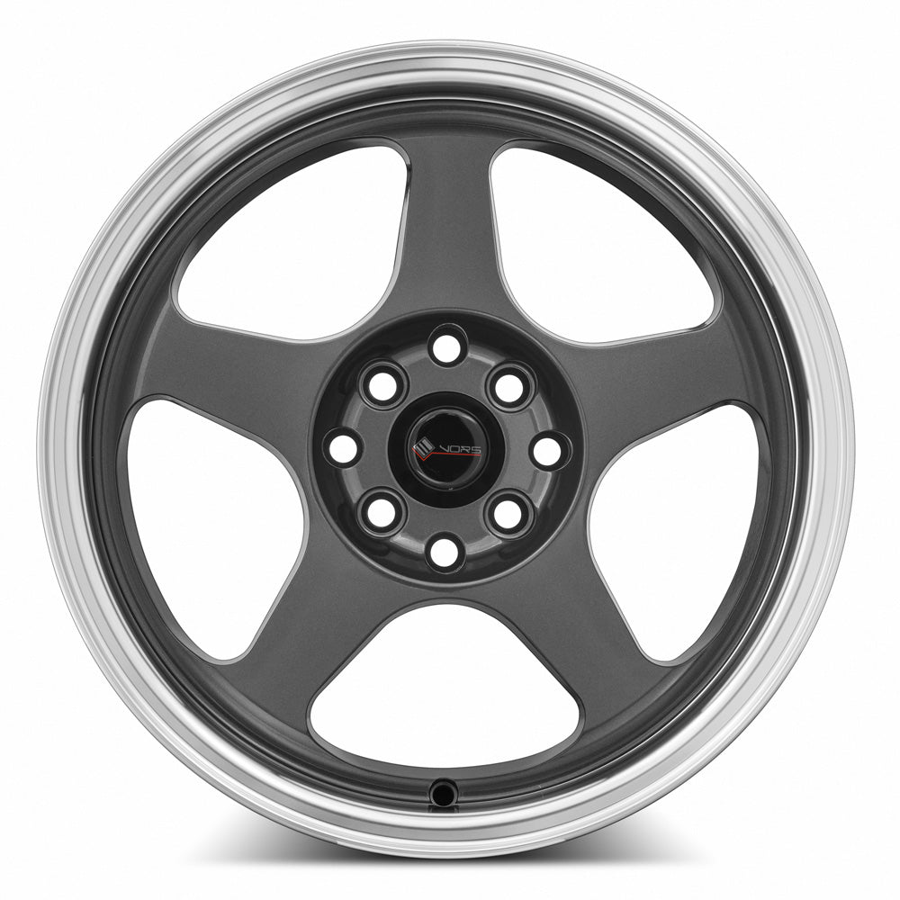 Vors SP1 16x7 38 4x100mm 73.1mm Hyper Black Machine Lip