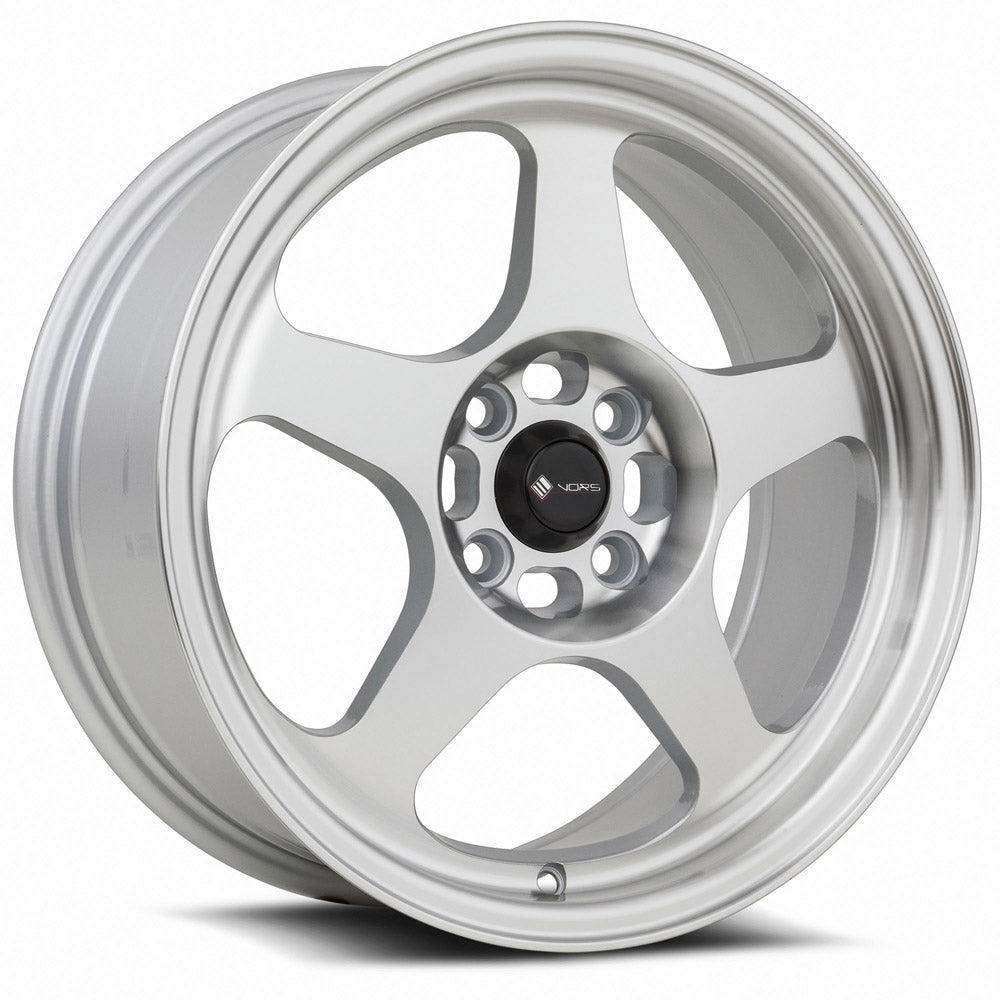 Vors SP1 16x7 38 4x100mm 73.1mm Silver Machined Face