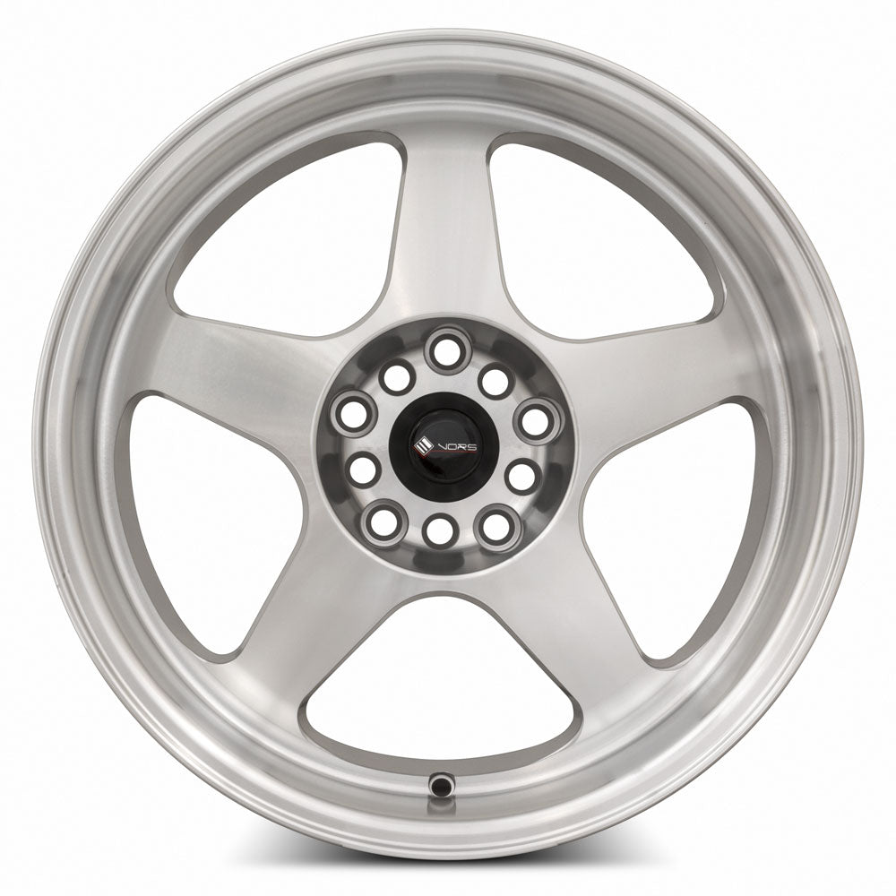 Vors SP1 17x9 30 5x108mm 73.1mm Silver Machined Face