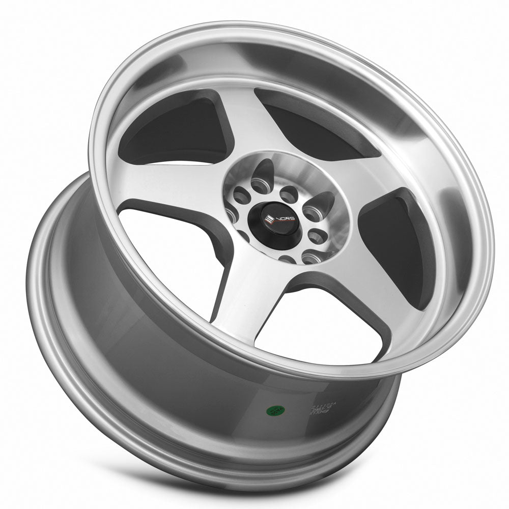 Vors SP1 17x9 30 5x108mm 73.1mm Silver Machined Face