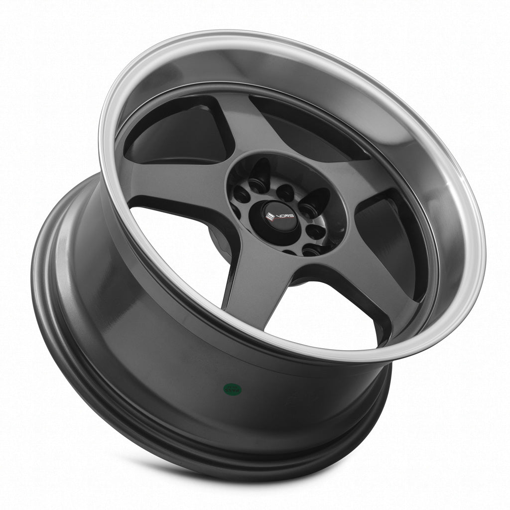 Vors SP1 17x9 30 5x108mm 73.1mm Hyper Black Machine Lip