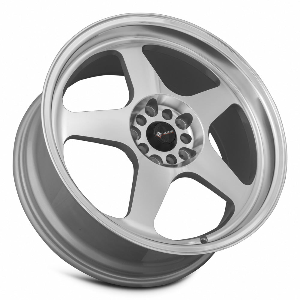 Vors SP1 18x8 35 5x120mm 73.1mm Silver Machined Face