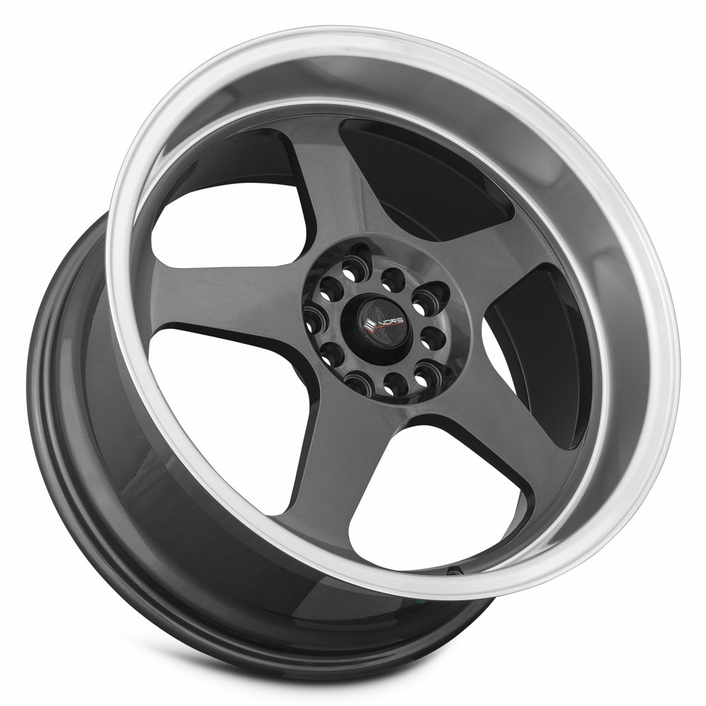 Vors SP1 18x9 35 5x112mm 73.1mm Hyper Black Machine Lip