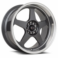 Vors SP1 18x9 35 5x110mm 73.1mm Hyper Black Machine Lip