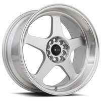 Vors SP1 18x9 35 5x100mm 73.1mm Silver Machined Face