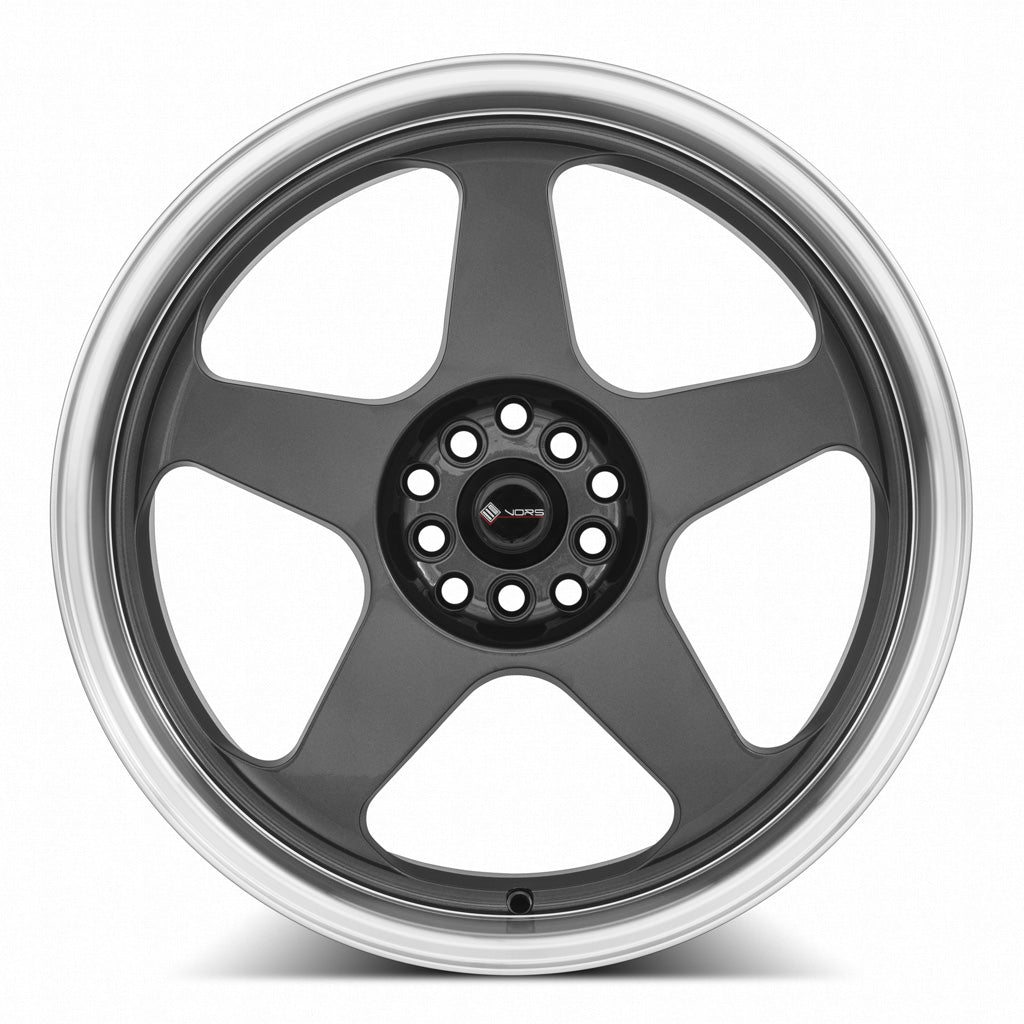 Vors SP1 19x8.5 35 5x100mm 73.1mm Hyper Black Machine Lip