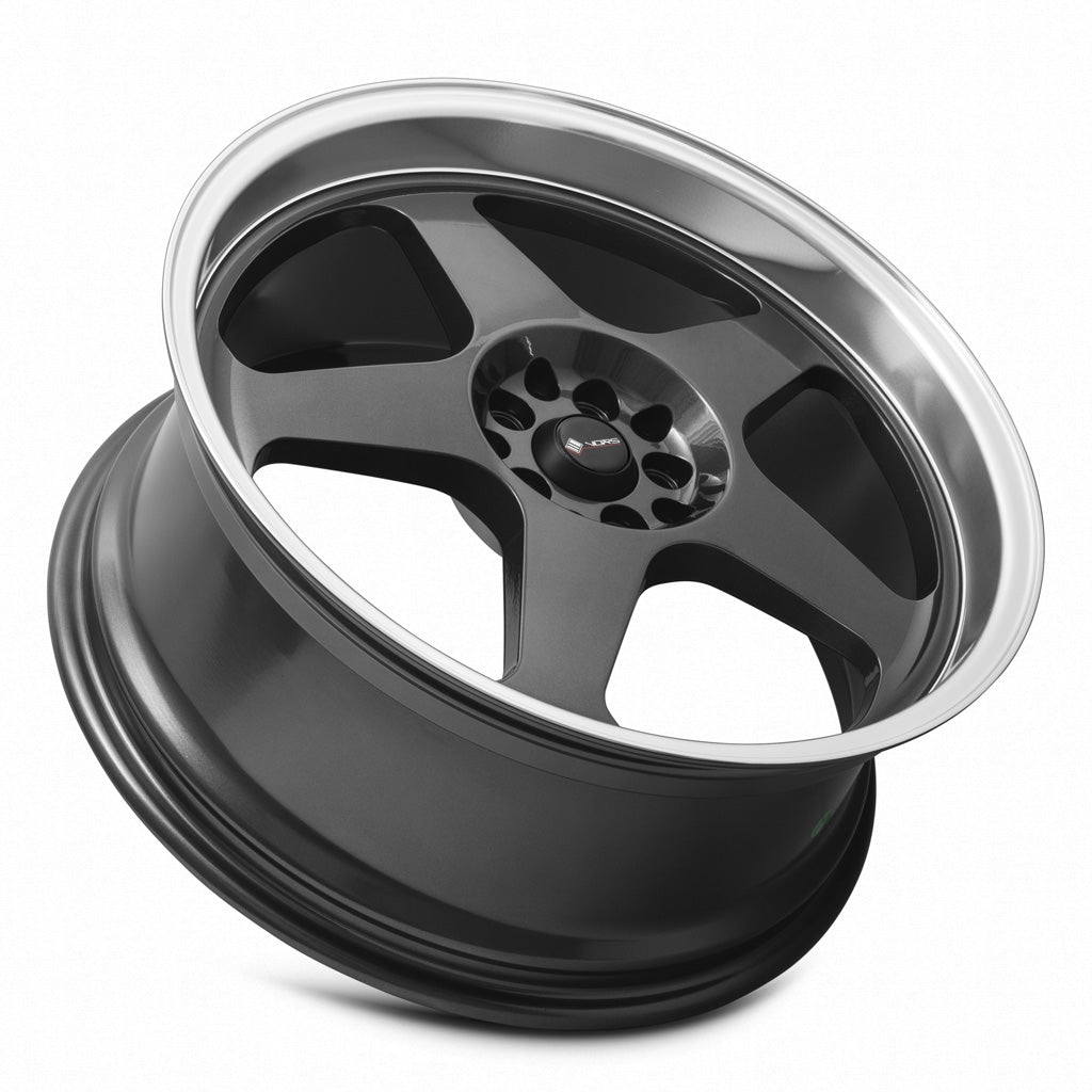 Vors SP1 19x8.5 35 5x100mm 73.1mm Hyper Black Machine Lip