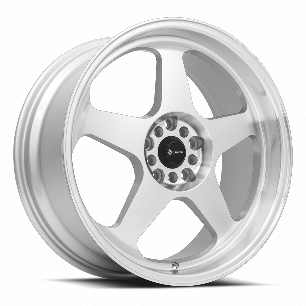 Vors SP1 19x8.5 35 5x108mm 73.1mm Silver Machined Face