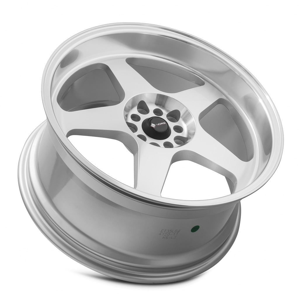Vors SP1 19x9.5 35 5x110mm 73.1mm Silver Machined Face