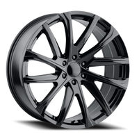 Replica Alloys ES3 24x10 +30 6x139.7mm 78.1mm Gloss Black