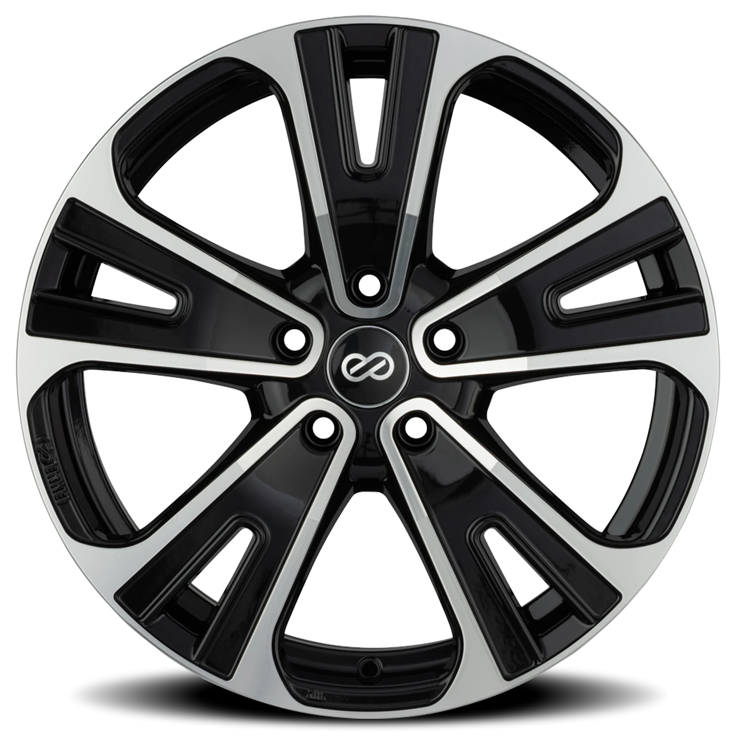 Enkei SVX 20x8.5 +40 5x114.3mm 72.6mm Black Machined