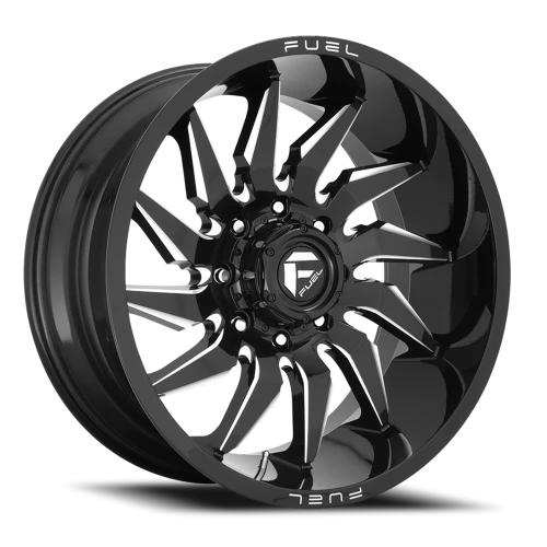 Fuel Saber 20x9 +20 8x170mm 125.1mm Gloss Black Milled
