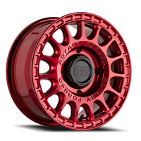 Black Rhino Sandstorm UTV 15x7" 4x156mm 132mm CB +51mm Candy Red