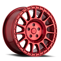 Black Rhino Sandstorm 17x8" 5x114.3mm 76.1mm CB +35mm Candy Red
