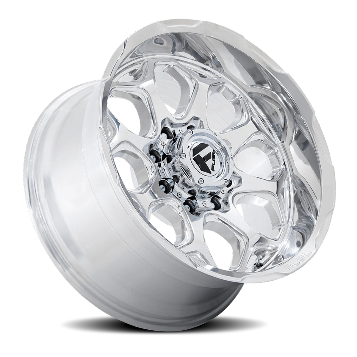 Fuel Scepter FC862 22x12 -44 6x139.7mm 106.1mm Polished Milled