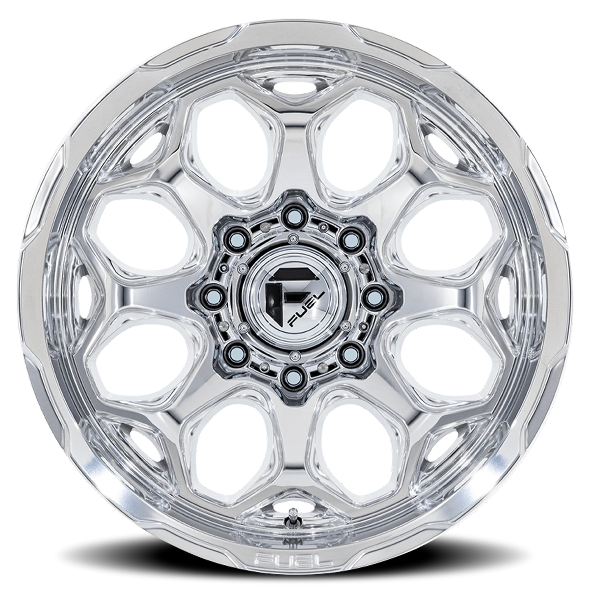 Fuel Scepter FC862 22x12 -44 6x139.7mm 106.1mm Polished Milled