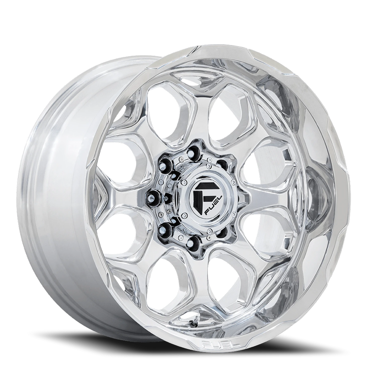 Fuel Scepter FC862 20x9 +1 8x180mm 124.2mm Polished Milled