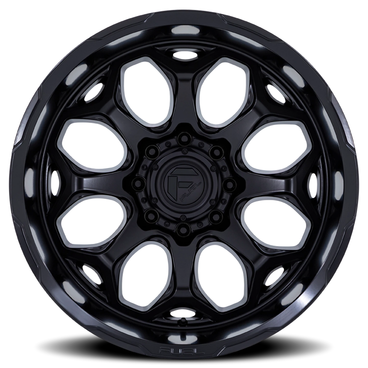 Fuel Scepter FC862 22x12 -44 5x127mm 71.5mm Blackout