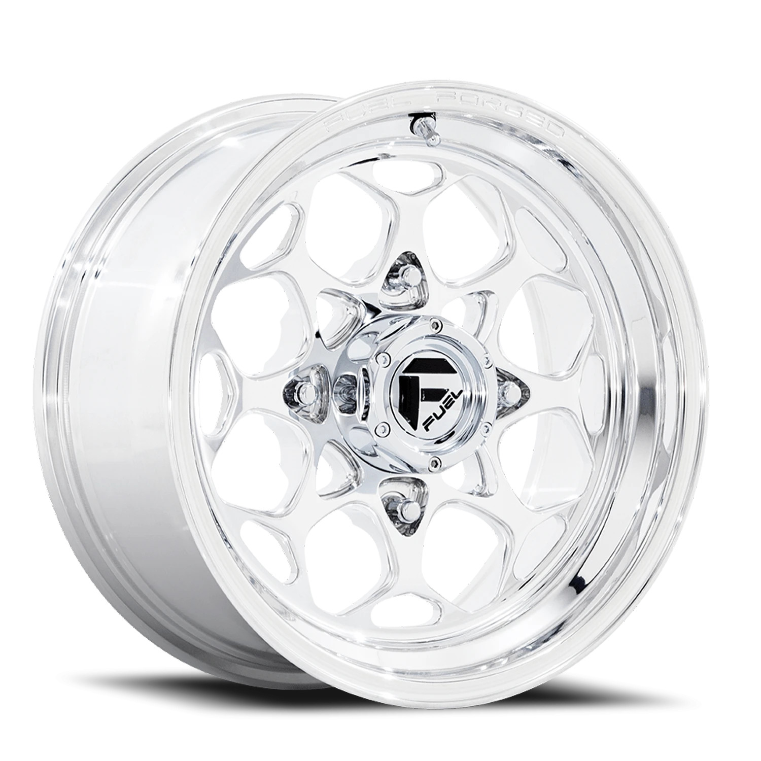 Fuel Scepter UTV FV400 15x10" 4x156mm 115.1mm CB 0mm Polished