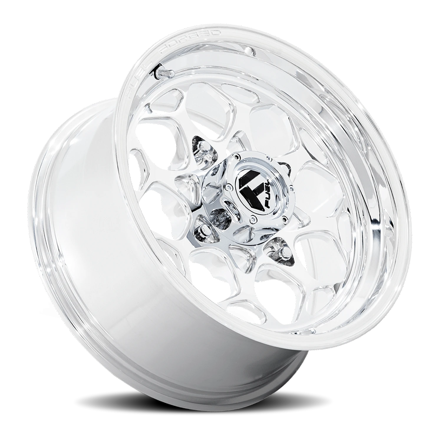 Fuel Scepter UTV FV400 15x10" 4x137mm 96mm CB 0mm Polished