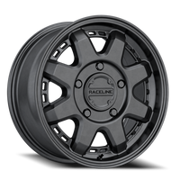 Raceline Scout Van 17x7.5" 5x160mm 65.1mm CB +50mm Satin Black