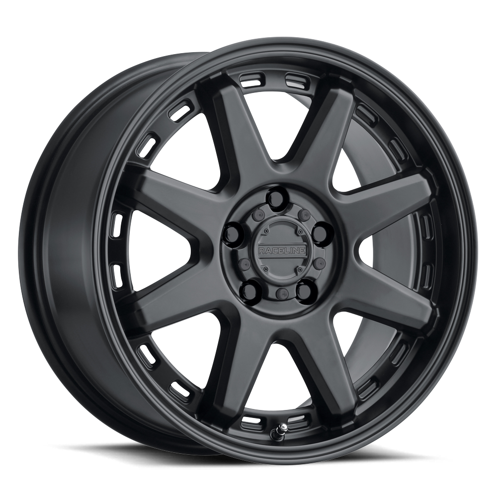 Raceline Scout 17x8.5" 5x127mm 78.1mm CB 0mm Satin Black