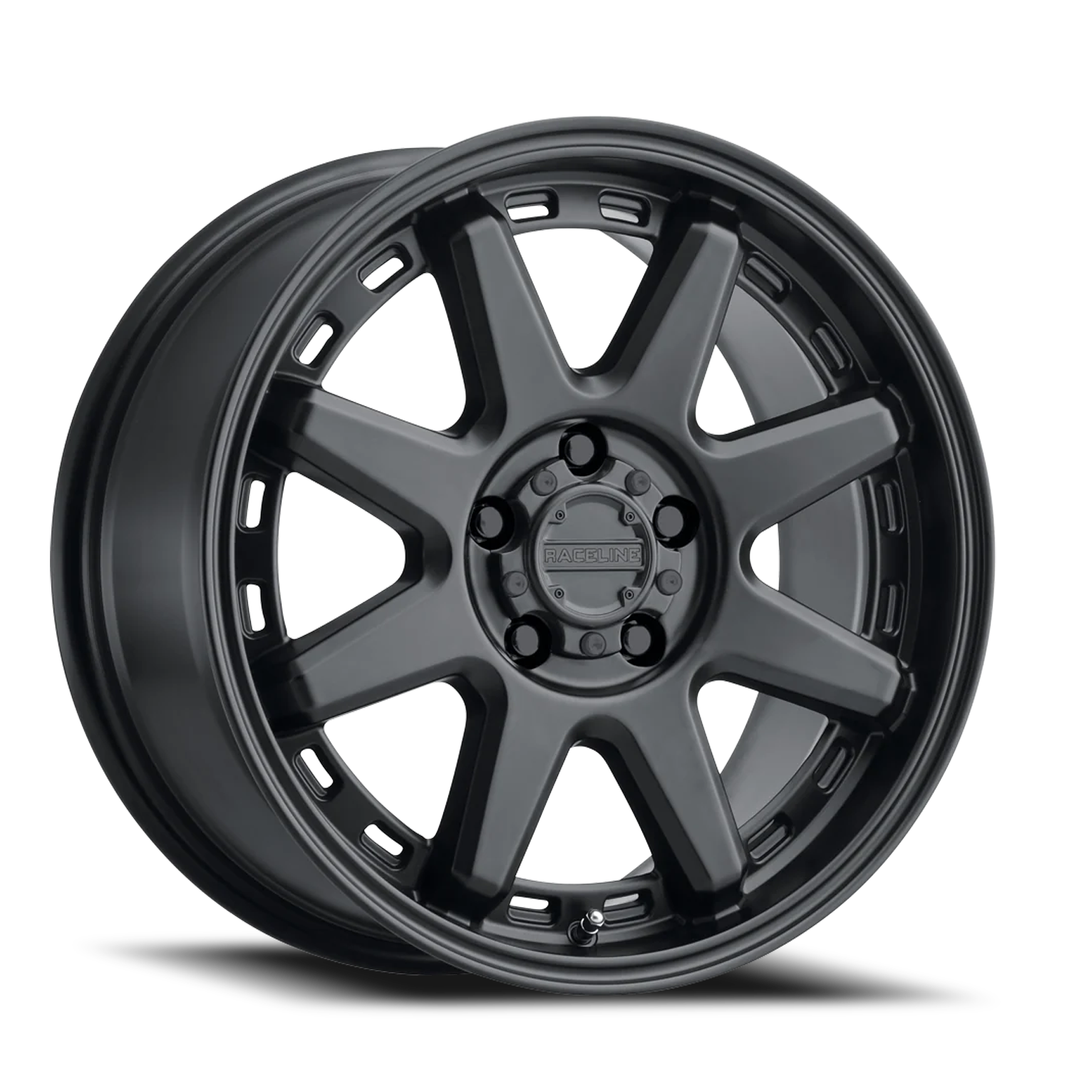 Raceline Scout 18x9" 5x150mm 110.3mm CB +18mm Satin Black