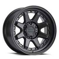 Raceline Scout 15x8" 6x139.7mm 106.1mm CB -24mm Satin Black