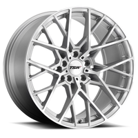 TSW Sebring 20x8.5" 5x114.3mm 76.1mm CB +20mm Silver Mirror Cut Face